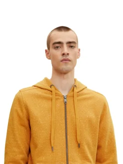 Tom Tailor Pullover & Sweatshirts|Big Boys*Sweatjacke mit feinen Streifen flame brown injected stripe