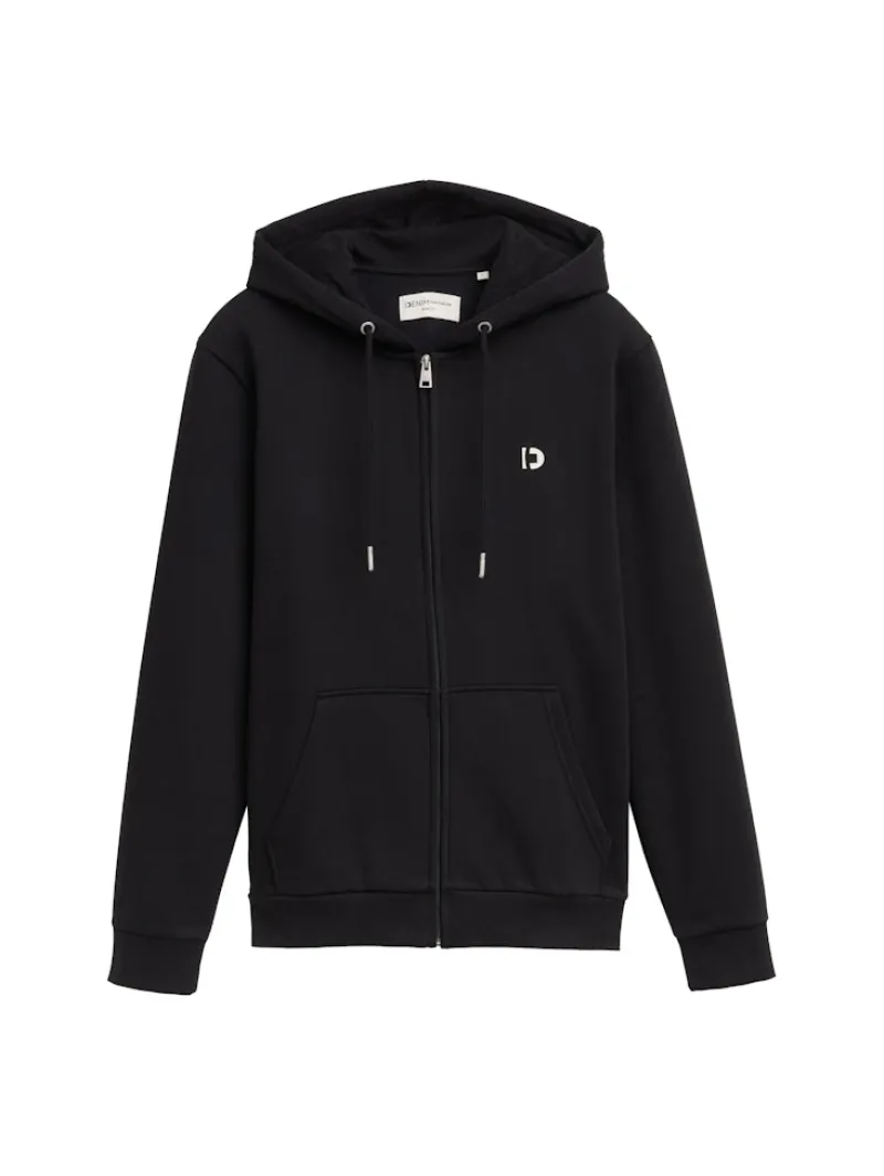 Tom Tailor Denim Pullover & Sweatshirts*Sweatjacke mit Logo Print Black