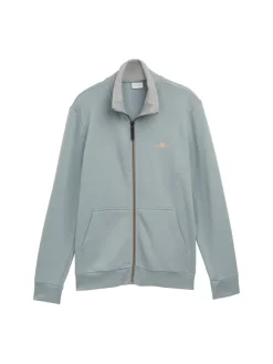 Tom Tailor Pullover & Sweatshirts|Big Boys*Sweatjacke mit Stehkragen grey mint