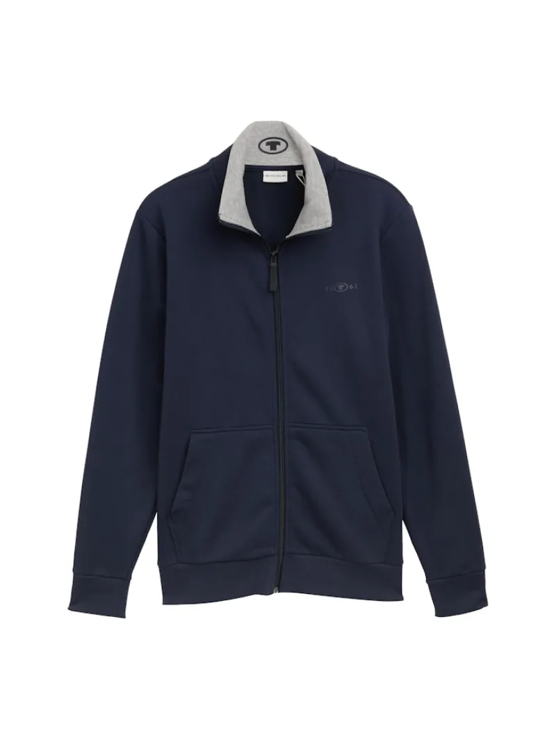 Tom Tailor Pullover & Sweatshirts|Big Boys*Sweatjacke mit Stehkragen sky captain blue