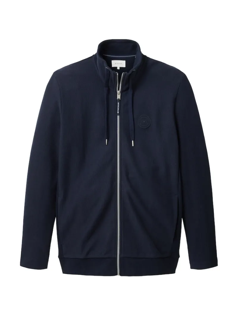 Tom Tailor Pullover & Sweatshirts|Big Boys*Sweatjacke mit Stehkragen sky captain blue