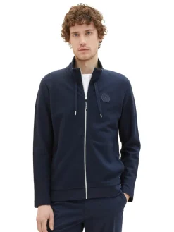 Tom Tailor Pullover & Sweatshirts|Big Boys*Sweatjacke mit Stehkragen sky captain blue