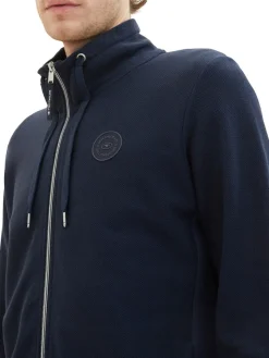 Tom Tailor Pullover & Sweatshirts|Big Boys*Sweatjacke mit Stehkragen sky captain blue