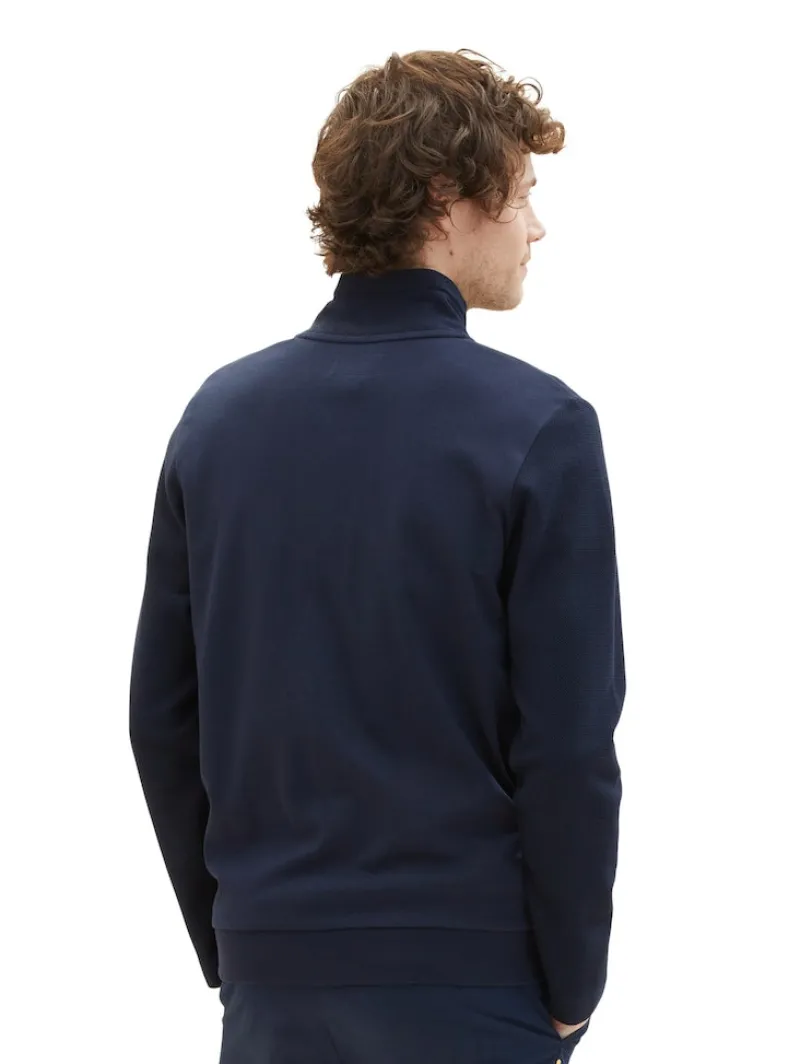 Tom Tailor Pullover & Sweatshirts|Big Boys*Sweatjacke mit Stehkragen sky captain blue