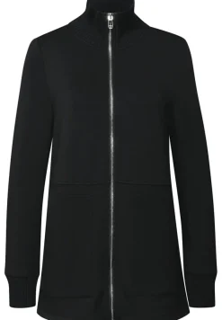 Street One Pullover & Sweatshirts*Sweatjacke mit Strickdetails Black