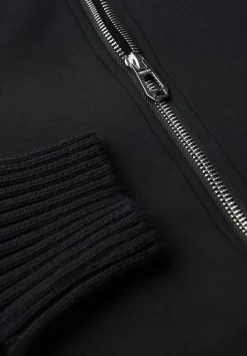 Street One Pullover & Sweatshirts*Sweatjacke mit Strickdetails Black