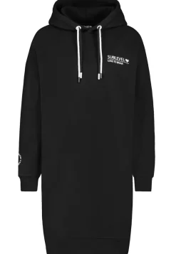 Eight 2 Nine Kleider*Sweatkleid black- white