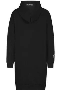 Eight 2 Nine Kleider*Sweatkleid black- white