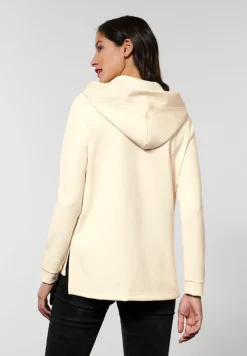 Street One Pullover & Sweatshirts*Sweatpullover mit Kapuze creamy beige