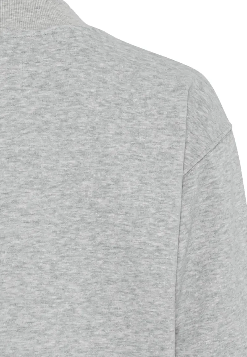 Camel Active Pullover & Sweatshirts*Sweatshirt aus Baumwollmix Light Grey Melange