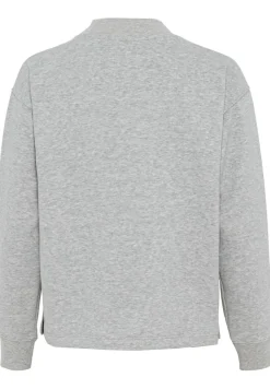 Camel Active Pullover & Sweatshirts*Sweatshirt aus Baumwollmix Light Grey Melange