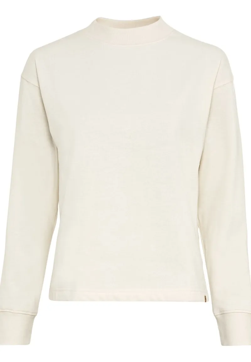 Camel Active Pullover & Sweatshirts*Sweatshirt aus Baumwollmix creme