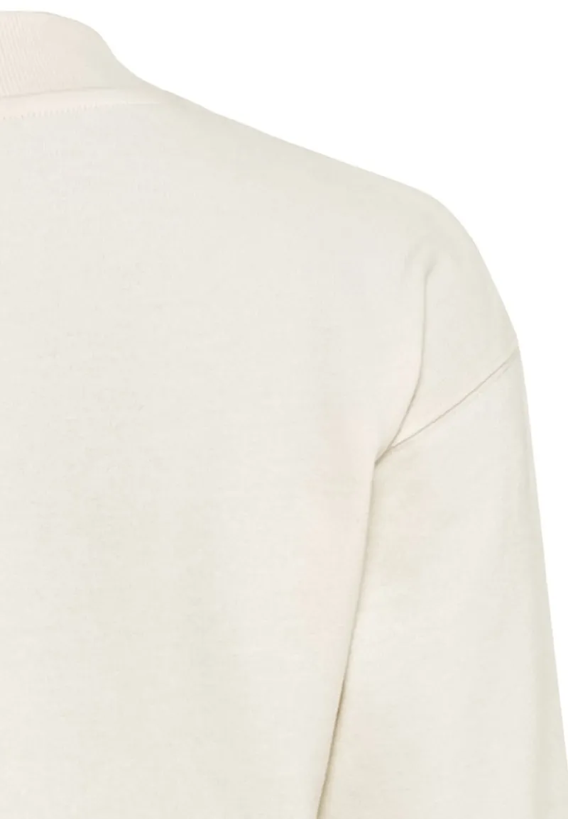 Camel Active Pullover & Sweatshirts*Sweatshirt aus Baumwollmix creme