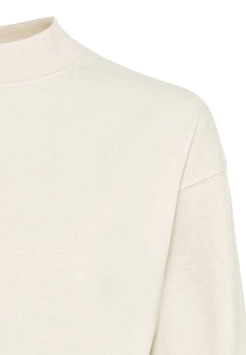 Camel Active Pullover & Sweatshirts*Sweatshirt aus Baumwollmix creme