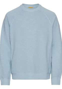 Camel Active Pullover & Sweatshirts*Sweatshirt aus reiner Baumwolle smoke blue