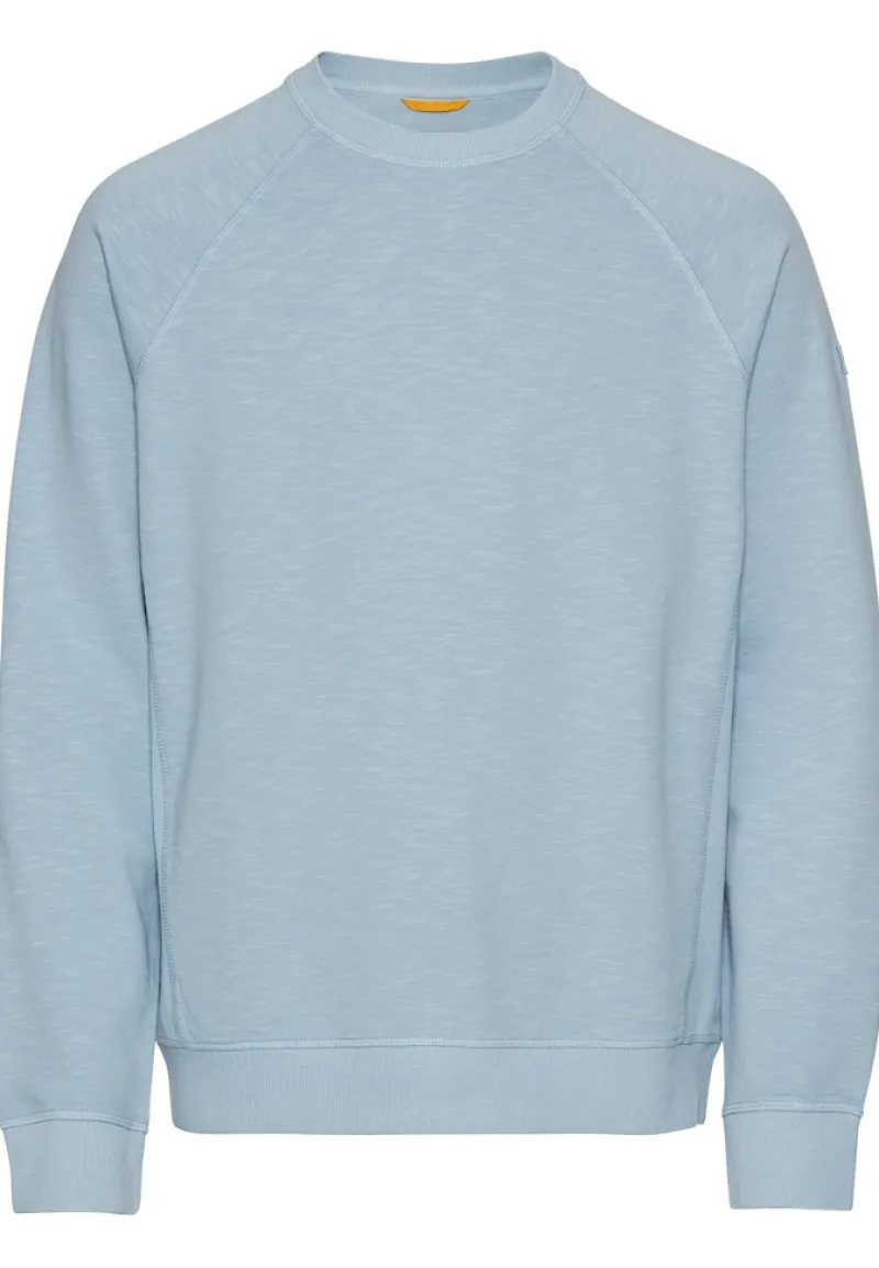 Camel Active Pullover & Sweatshirts*Sweatshirt aus reiner Baumwolle smoke blue