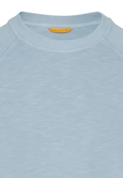 Camel Active Pullover & Sweatshirts*Sweatshirt aus reiner Baumwolle smoke blue