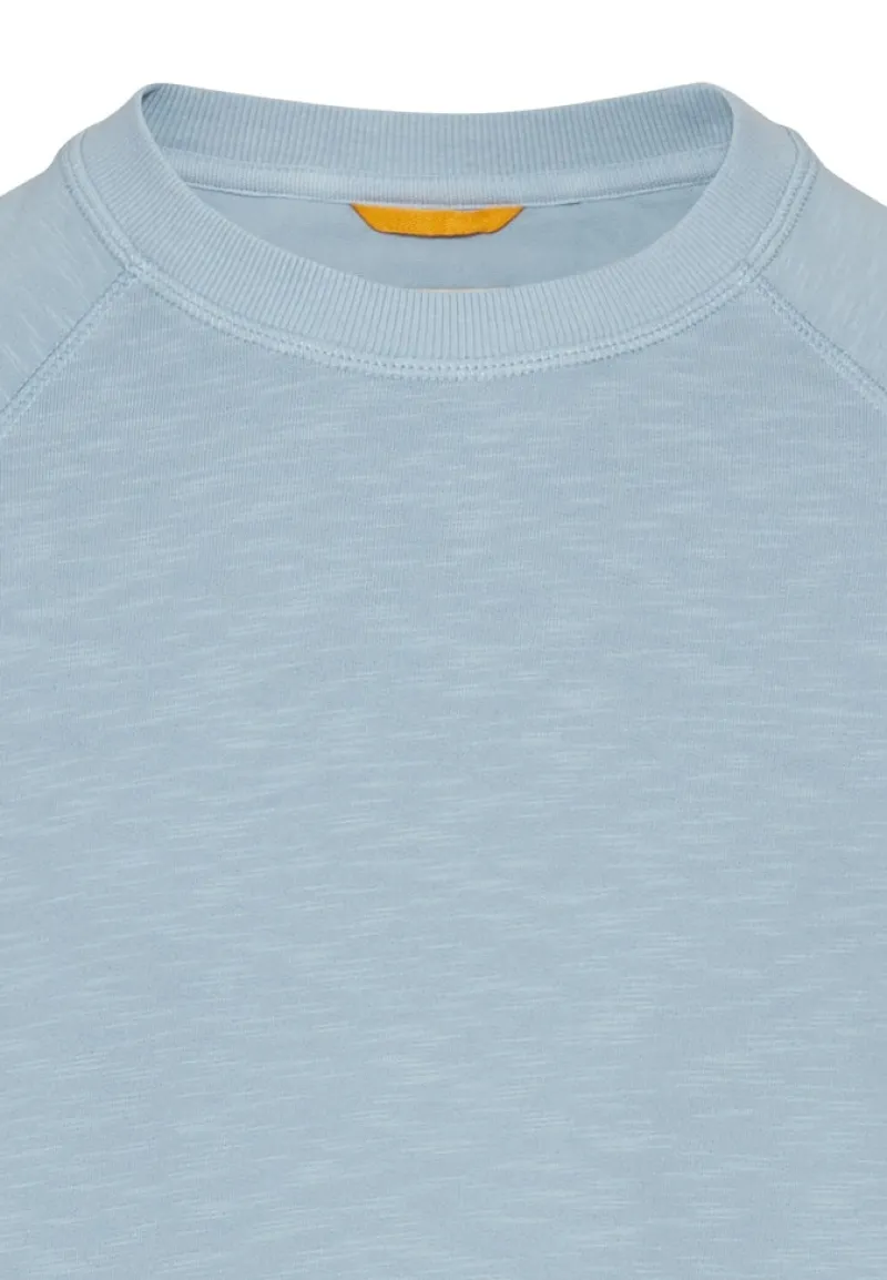 Camel Active Pullover & Sweatshirts*Sweatshirt aus reiner Baumwolle smoke blue