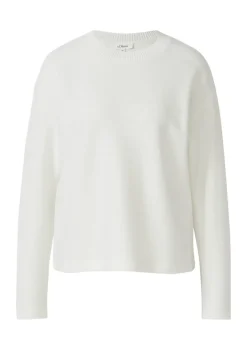 s.Oliver Pullover & Sweatshirts*Sweatshirt creme