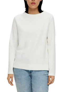 s.Oliver Pullover & Sweatshirts*Sweatshirt creme