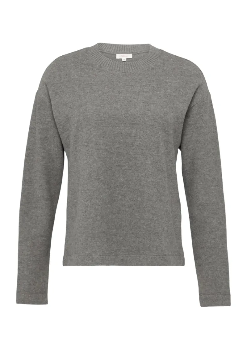 s.Oliver Pullover & Sweatshirts*Sweatshirt Grau