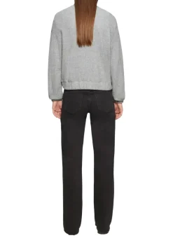 QS Pullover & Sweatshirts*Sweatshirt Grau