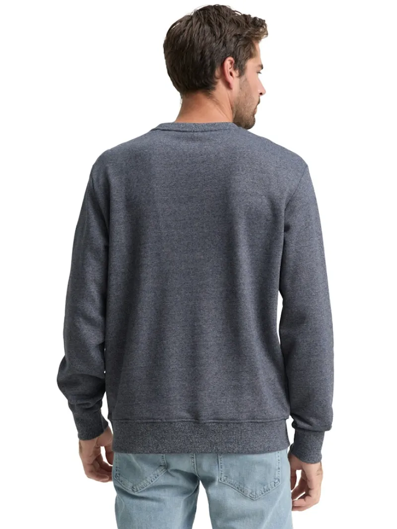 Tom Tailor Pullover & Sweatshirts|Big Boys*Sweatshirt in Melange-Optik navy grindle structure