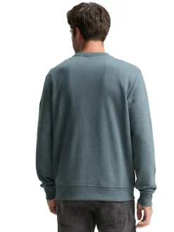 Tom Tailor Pullover & Sweatshirts|Big Boys*Sweatshirt in Melange-Optik grey mint navy structure