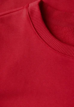 Street One Pullover & Sweatshirts*Sweatshirt in Unifarbe glory red