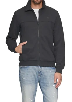 s.Oliver Pullover & Sweatshirts|Big Boys*Sweatshirt Jacke mit Stehkragen und Logo-Detail Grau