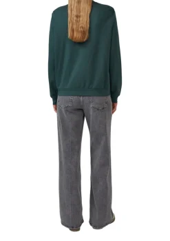 s.Oliver Pullover & Sweatshirts*Sweatshirt Jacke petrol