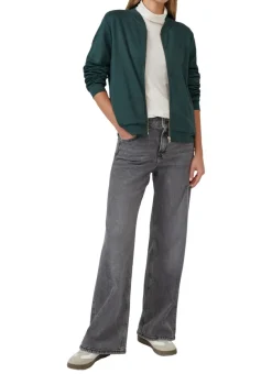 s.Oliver Pullover & Sweatshirts*Sweatshirt Jacke petrol