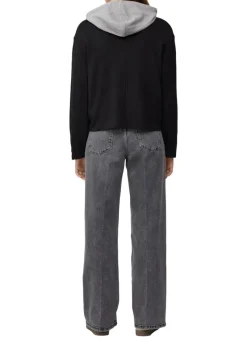 s.Oliver Pullover & Sweatshirts*Sweatshirt Jacke Schwarz