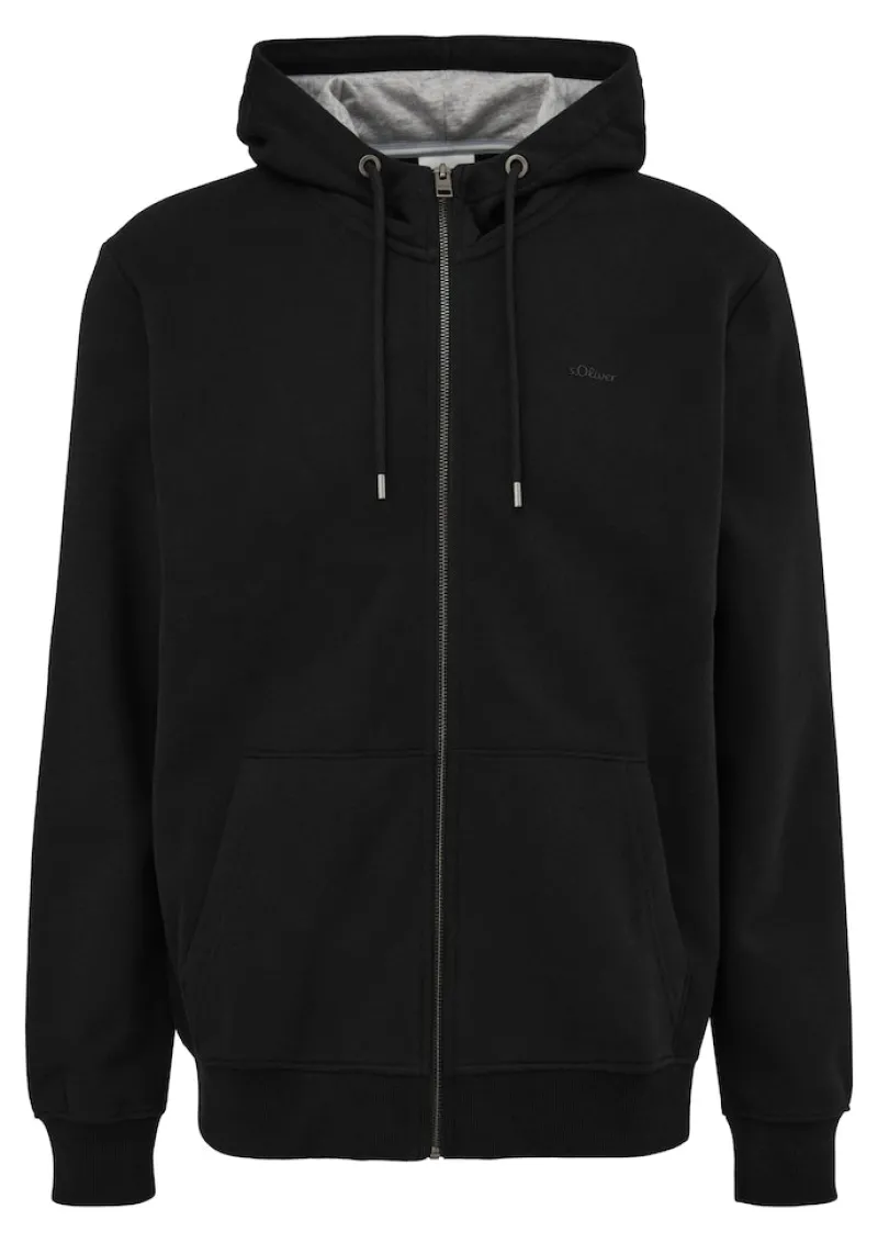 s.Oliver Big Boys|Pullover & Sweatshirts*Sweatshirt Jacke Schwarz