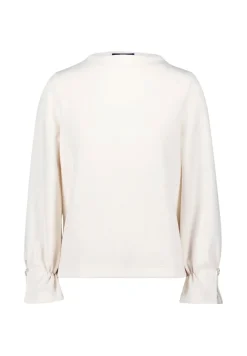 Zero Pullover & Sweatshirts*Sweatshirt mit Glitzerknopf Eggnog