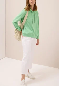 Cecil Pullover & Sweatshirts*Sweatshirt mit Kapuze fennel green