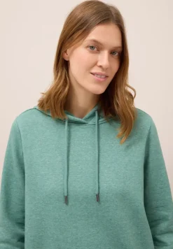 Cecil Pullover & Sweatshirts*Sweatshirt mit Kapuze jewel green melange