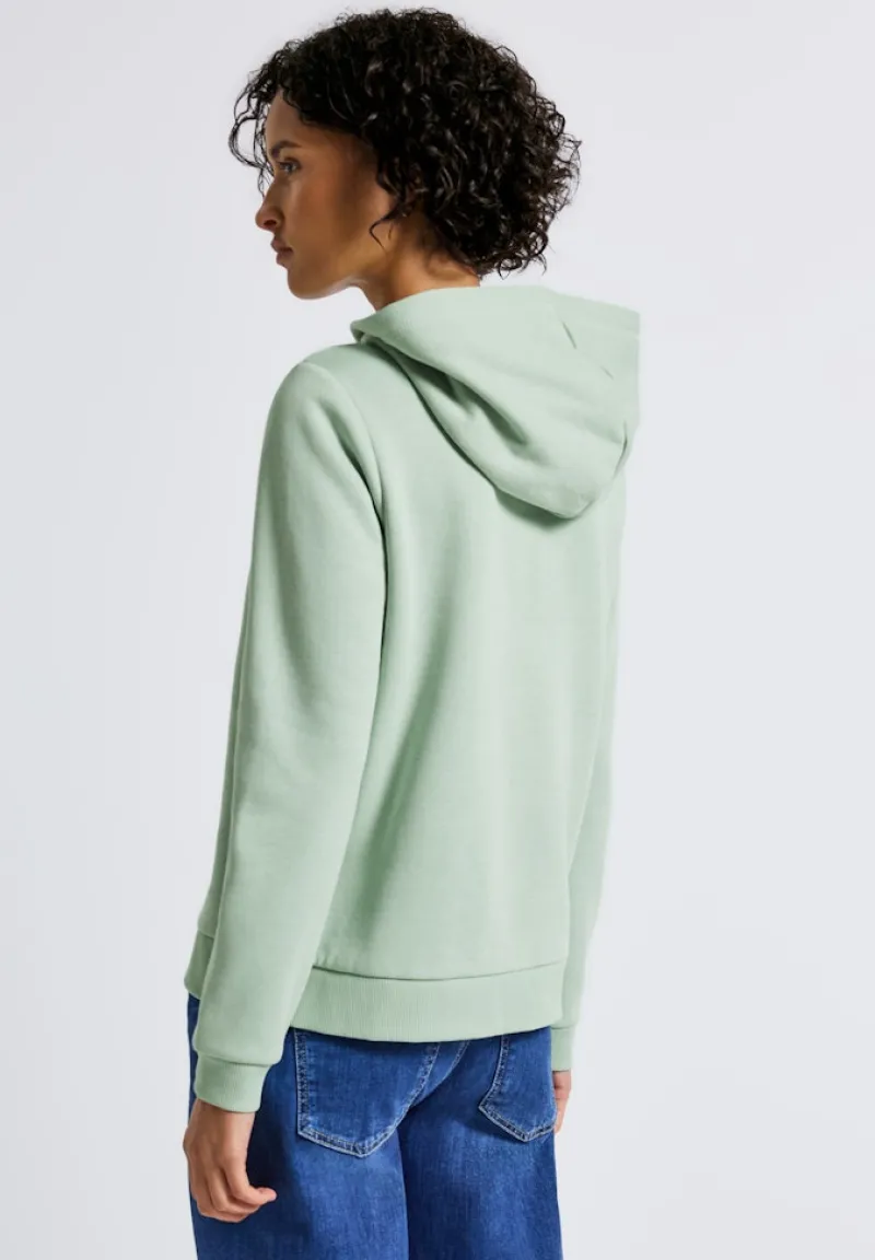 Street One Pullover & Sweatshirts*Sweatshirt mit Kapuze serene green