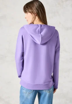 Cecil Pullover & Sweatshirts*Sweatshirt mit Kapuze wild lilac