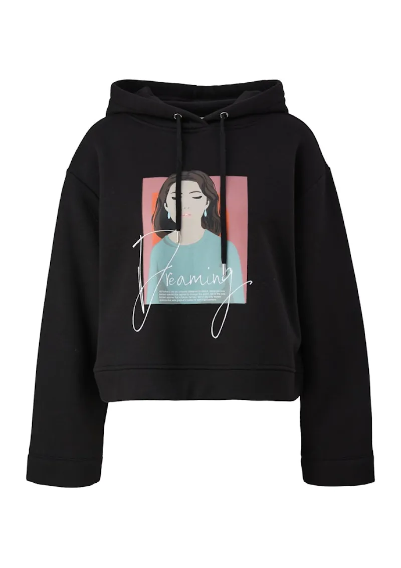 s.Oliver Pullover & Sweatshirts*Sweatshirt Schwarz