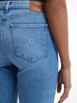 Tommy Jeans Jeans*SYLVIA HR SPR SKNY BF1232 denim medium