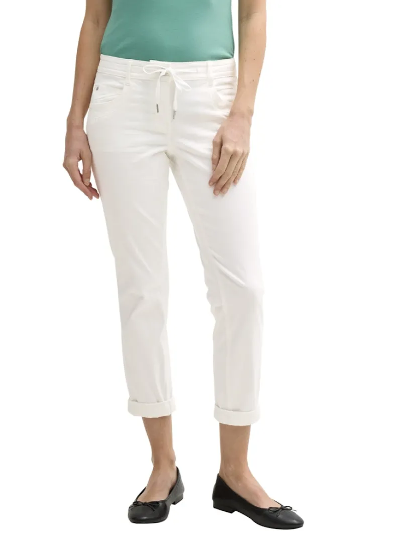 Tom Tailor Hosen*Tapered Relaxed Hose off white
