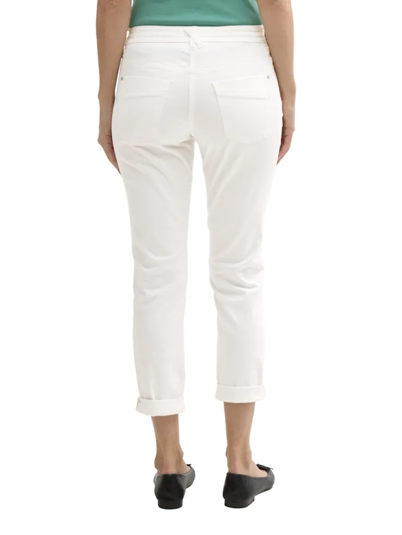 Tom Tailor Hosen*Tapered Relaxed Hose off white
