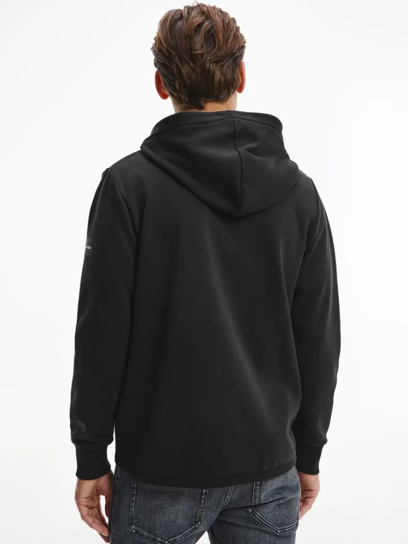 Calvin Klein Pullover & Sweatshirts*TECHNICAL ZIP THROUGH HOODIE ck black1