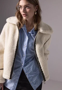 STREET ONE STUDIO Jacken*Teddy Jacke mit Details lucid white