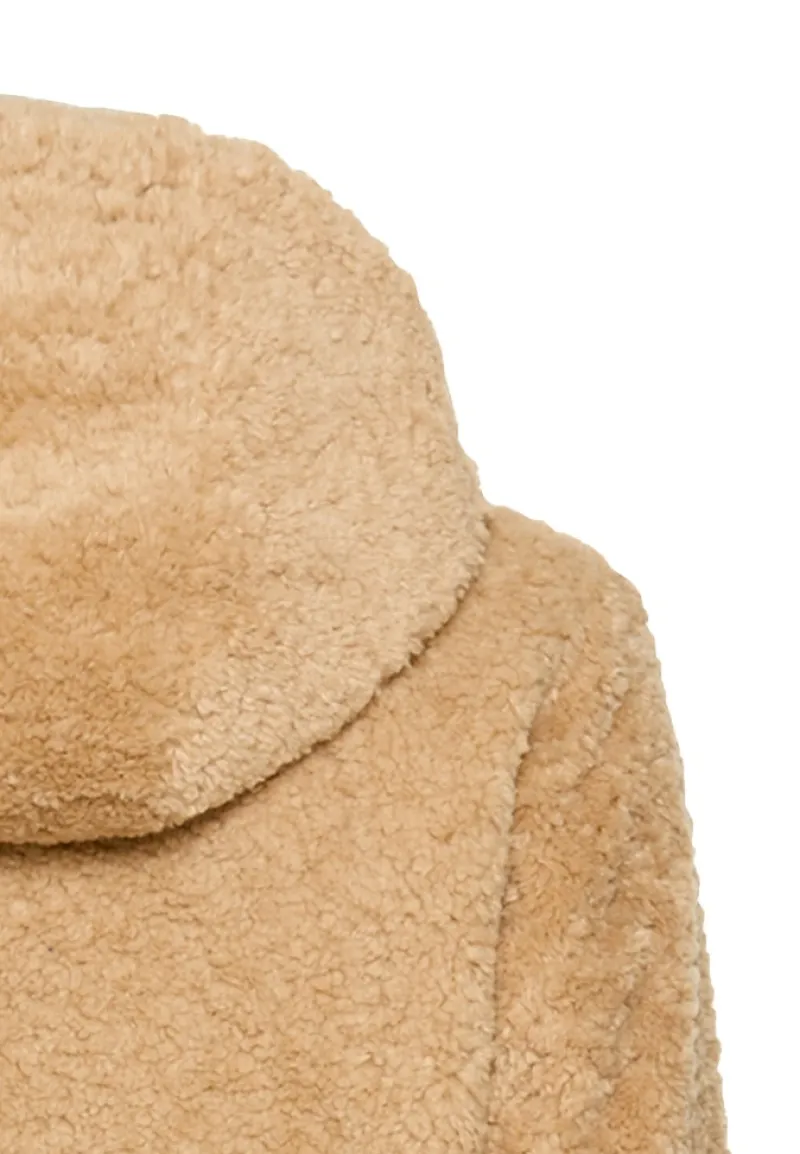 Camel Active Jacken*Teddy Mantel mit Kapuze cashmere