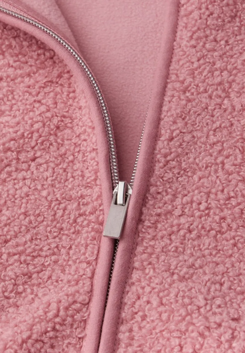 Street One Shirts*Teddy-Jacke mit Kapuze powder pink