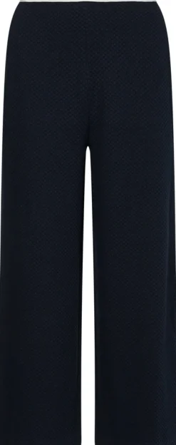 Tommy Hilfiger Shorts*TEXTURED KNIT WIDE LEG CROP PANT desert sky