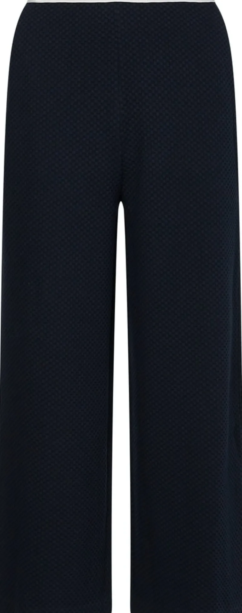 Tommy Hilfiger Shorts*TEXTURED KNIT WIDE LEG CROP PANT desert sky