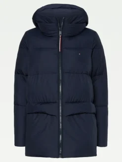 Tommy Hilfiger Jacken*TH ESS SORONA PADDED LOGO COAT desert sky